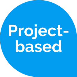 Icon for Project-based learning.
