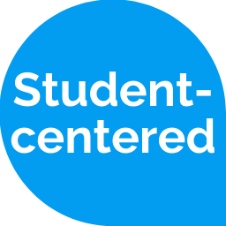 Icon for Student-centered learning.