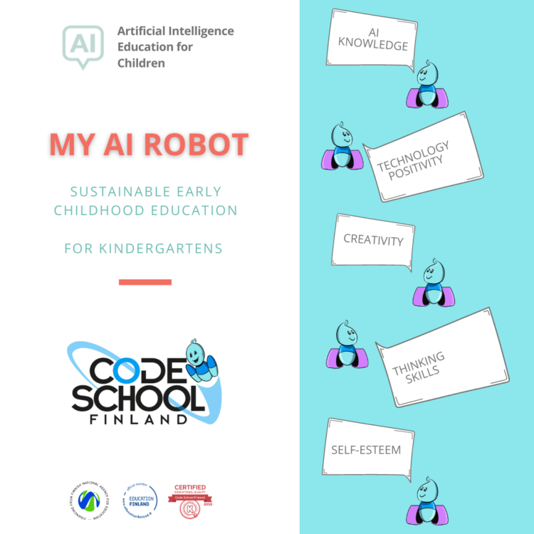 My AI Robot course brochure.